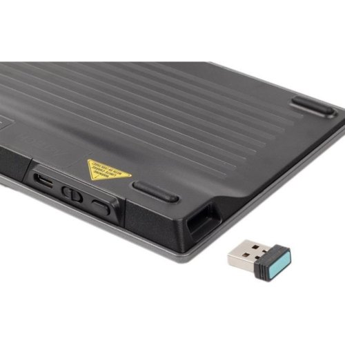 Клавіатура бездротова A4Tech FBX51C Grey