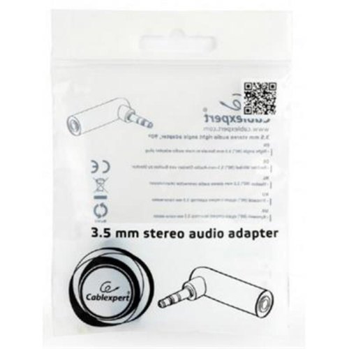 Адаптер аудіо Cablexpert A-3.5M-3.5FL