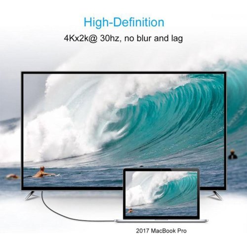 Кабель Choetech XCH-0030BK, 3 м, Black