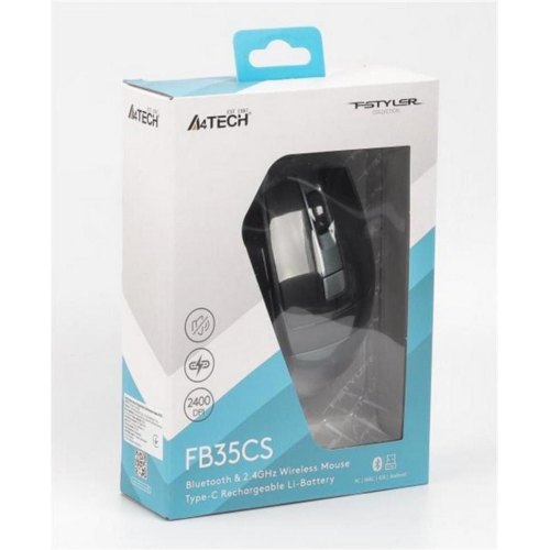 Миша бездротова A4Tech FB35CS Midnight Green