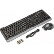 Комплект бездротовий (клавіатура+мишка) A4Tech FGS1035Q Grey
