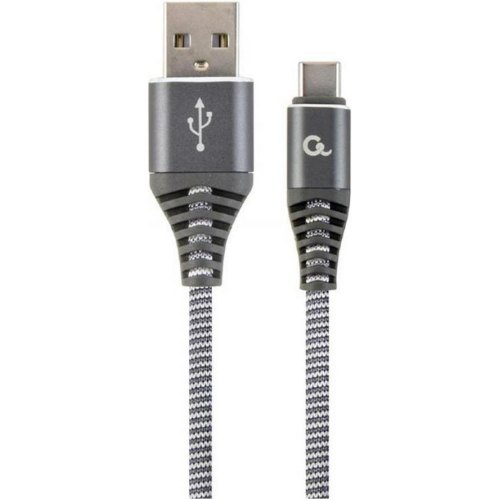 Кабель Cablexpert CC-USB2B-AMCM-2M-WB2, 1.8 м, Black