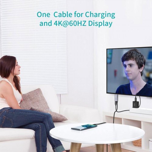 Кабель Choetech XCH-M180GY, 1.8 м, Gray