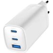 Мережевий зарядний пристрій Gembird TA-UC-PDQC65-01-W
