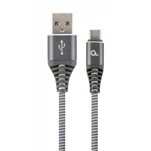 Кабель Cablexpert CC-USB2B-AMCM-1M-WB2, 1 м, Gray