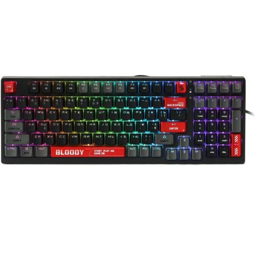 Клавіатура дротова A4Tech Bloody S98 (Bloody Red)