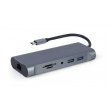 Док станція USB-C Cablexpert A-CM-COMBO7-01
