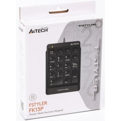 Клавіатура дротова A4Tech FK13P Black
