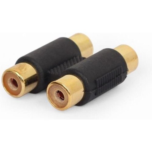 Подвійний аудіо з'єднувач Cablexpert A-2RCAFF-01