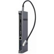 Док станція USB-C Cablexpert A-CM-COMBO9-02