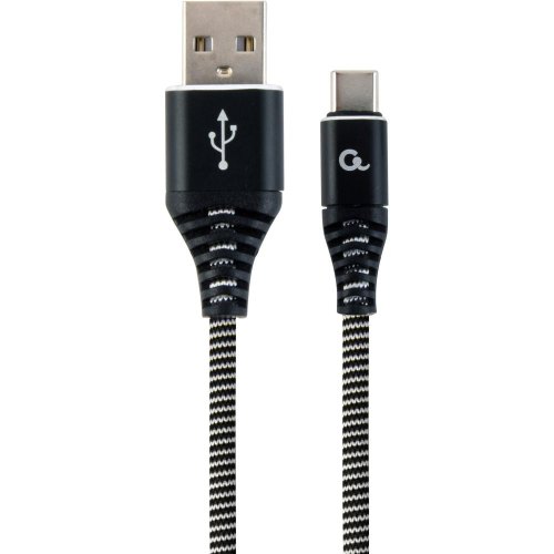 Кабель Cablexpert CC-USB2B-AMCM-2M-BW, 2 м, Black