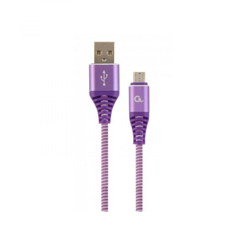 Кабель Cablexpert CC-USB2B-AMmBM-2M-PW, 2 м,  Purple