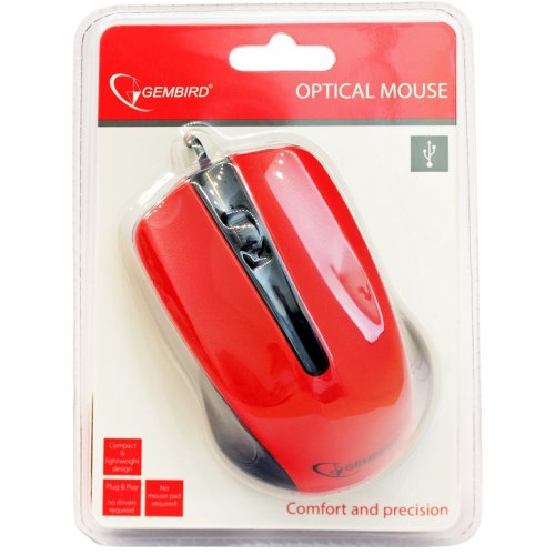 Миша дротова Gembird MUS-101-R