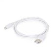 Кабель Cablexpert CC-USB2-AMLM-2M-W, 2 м, White