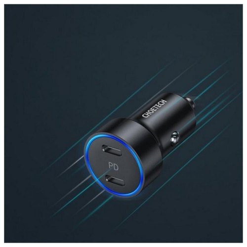 Автомобільний зарядний пристрій Choetech C0054-BK