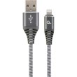 Кабель Cablexpert CC-USB2B-AMLM-2M-WB2, 2 м, Gray
