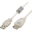 Кабель Cablexpert CCF-USB2-AMAF-TR-15, 4.5 м, з феритовим фільтром