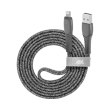 Кабель RIVACASE PS6108 GR12, 1.2 м , Gray