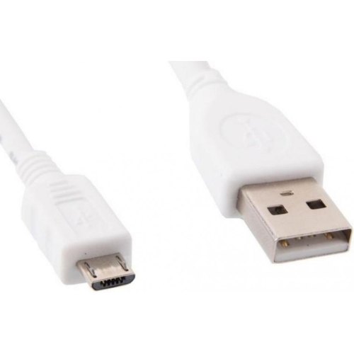 Кабель Cablexpert CCP-mUSB2-AMBM-W-0.5M, 0.5 м, White
