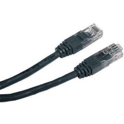 Патч корд Cablexpert PP12-0.25M/BK