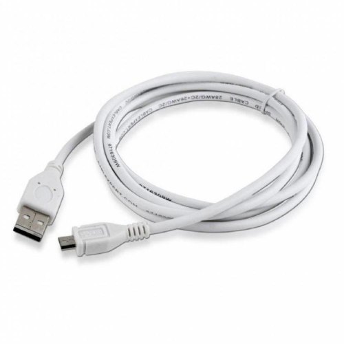 Кабель Cablexpert CCP-mUSB2-AMBM-6-W, 1.8 м, White