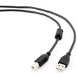 Кабель Cablexpert CCFB-USB2-AMBM-3M, 3 м, Black