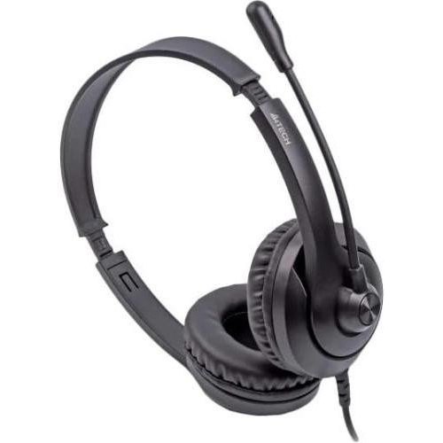 Гарнітура дротова A4Tech FH100i Stone Black