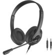 Гарнітура дротова A4Tech FH100i Stone Black