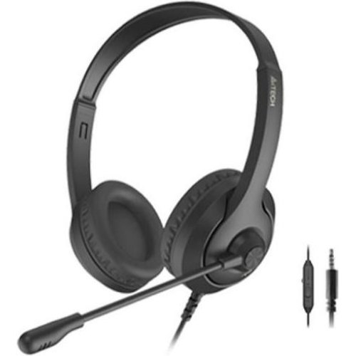Гарнітура дротова A4Tech FH100i Stone Black