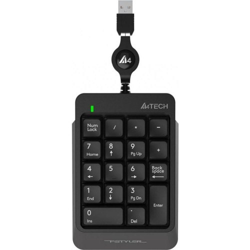 Клавіатура дротова A4Tech FK13 Grey