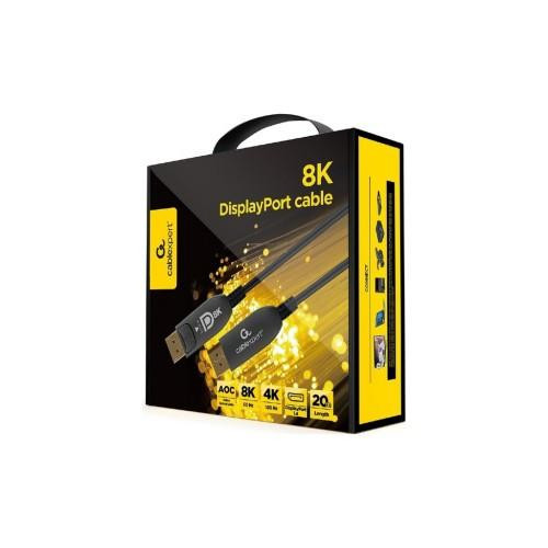 Кабель оптичний Cablexpert, 30 м, Black (CC-DP8K-AOC-30M)