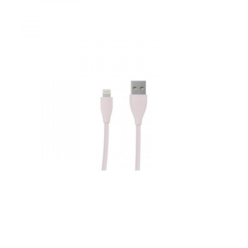 Кабель Maxxter UB-L-USB-01GP, 1 м, Pink
