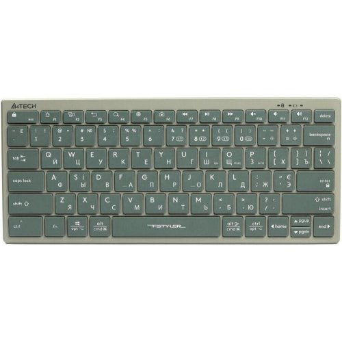 Клавіатура бездротова A4Tech FBX51C Matcha Green