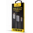 Адаптер-перехідник Cablexpert, HDMI, 0.1 м, Silver (A-HDMIM-DPF-02)