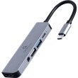 Док станція USB-C Cablexpert A-CM-COMBO5-02
