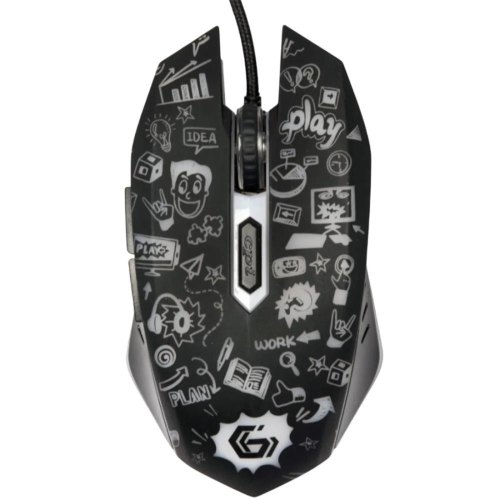 Миша дротова Gembird MUS-6B-GRAFIX-01