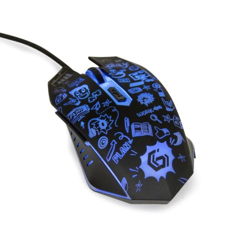 Миша дротова Gembird MUS-6B-GRAFIX-01