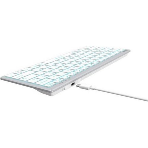 Клавіатура дротова A4Tech FX61 USB White