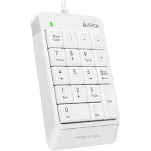 Клавіатура дротова A4Tech FK13P White
