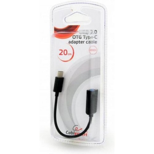 Кабель Cablexpert AB-OTG-CMAF2-01, 0.2 м, Black