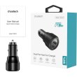Автомобільний зарядний пристрій Choetech TC0010-BK