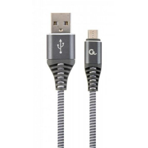 Кабель Cablexpert CC-USB2B-AMmBM-1M-WB2, 1 м, Gray