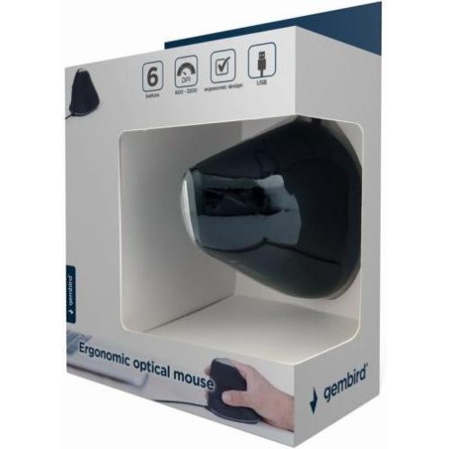 Миша дротова Gembird MUS-ERGO-03