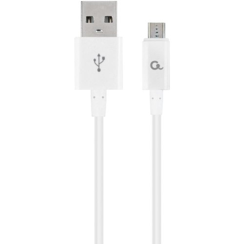 Кабель Cablexpert CC-USB2P-AMmBM-1M-W, 1 м , White