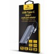 Док станція USB-C Cablexpert A-CM-COMBO8-02