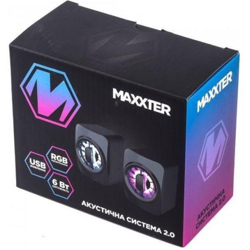 Колонки акустичні Maxxter CSP-U005RGB