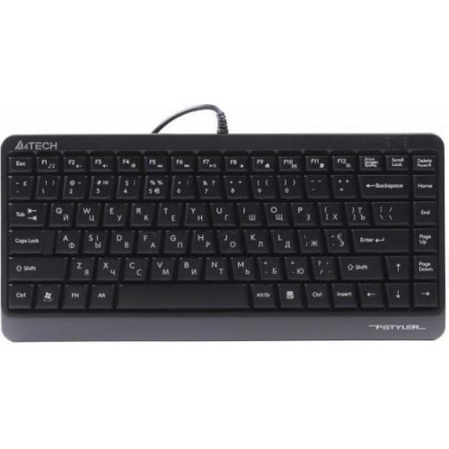 Клавіатура дротова A4Tech FKS11 USB Grey