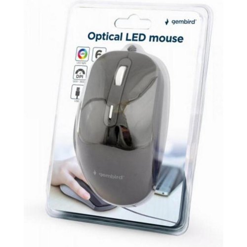 Миша дротова Gembird MUS-6B-02