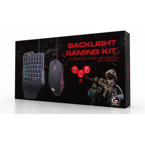 Комплект дротовий (клавіатура+мишка) Gembird GGS-IVAR-TWIN