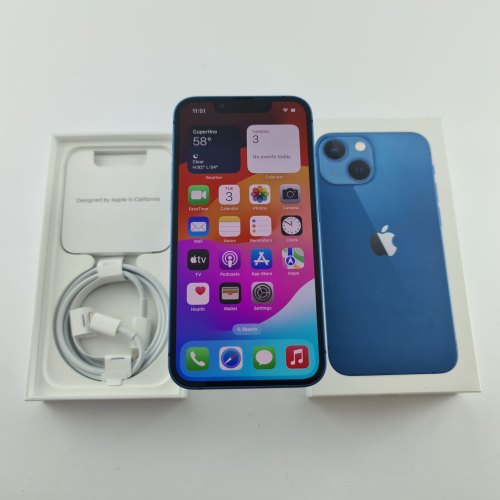 Смартфон iPhone 13 mini 128GB Blue, Model A2628 USED **